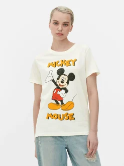 Hauts Et T-Shirts|Primark T-shirt Disney Mickey Mouse Beige