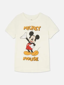 Hauts Et T-Shirts|Primark T-shirt Disney Mickey Mouse Beige