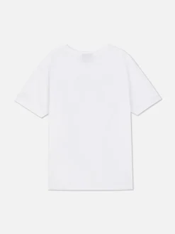 Hauts Et T-Shirts|Primark T-shirt Graphique Ariana Grande Blanc