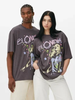 T-Shirts Et Sweat-Shirts À Motifs|Hauts Et T-Shirts|Primark T-shirt Graphique Blondie Anthracite