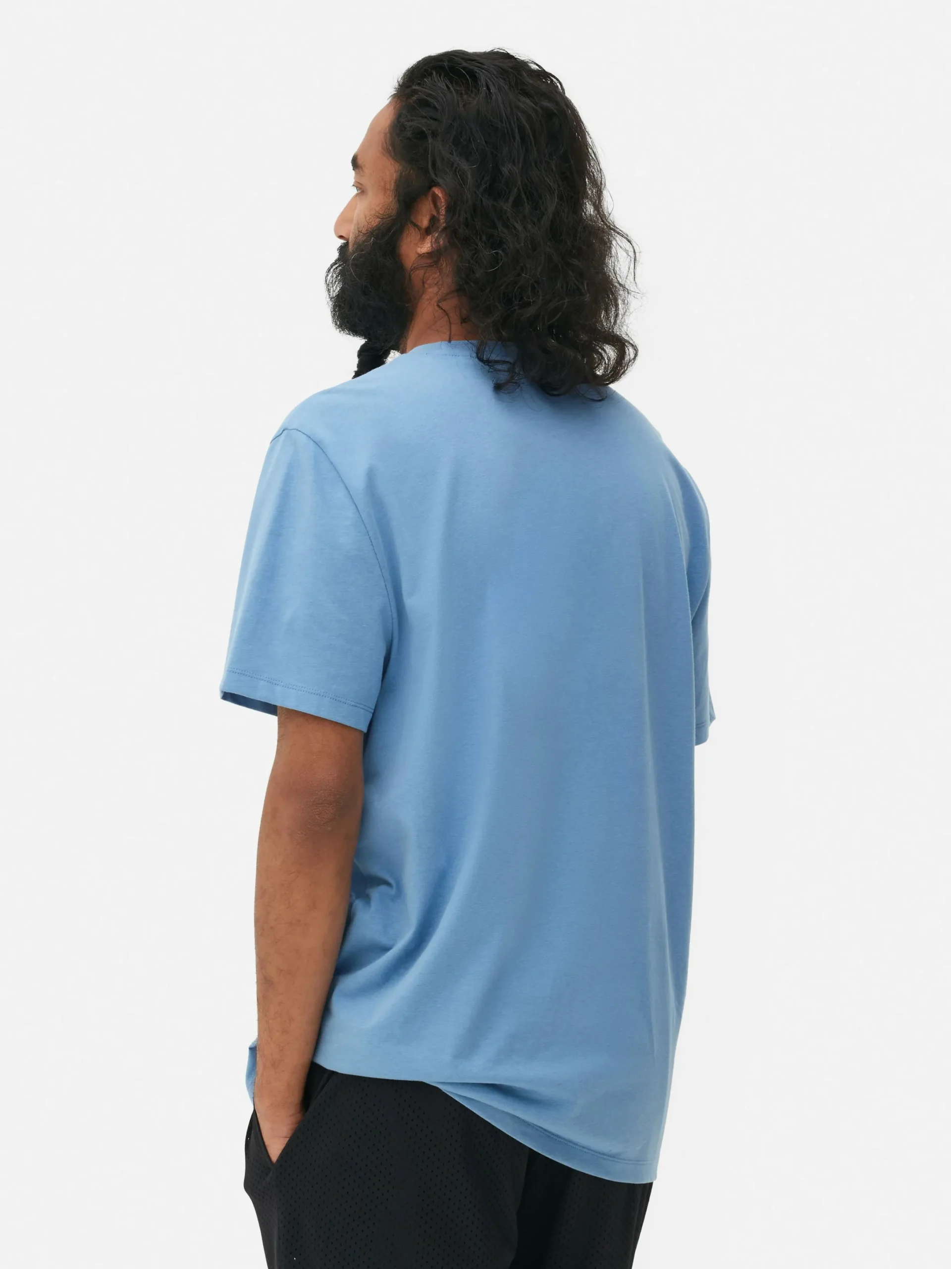 Hauts Et T-Shirts|Primark T-shirt Graphique Brooklyn Bleu