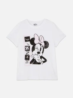 Hauts Et T-Shirts|Primark T-shirt Graphique Disney Minnie Mouse Blanc