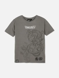 Hauts Et T-Shirts|Primark T-shirt Graphique Dragon Ball Z Gris clair