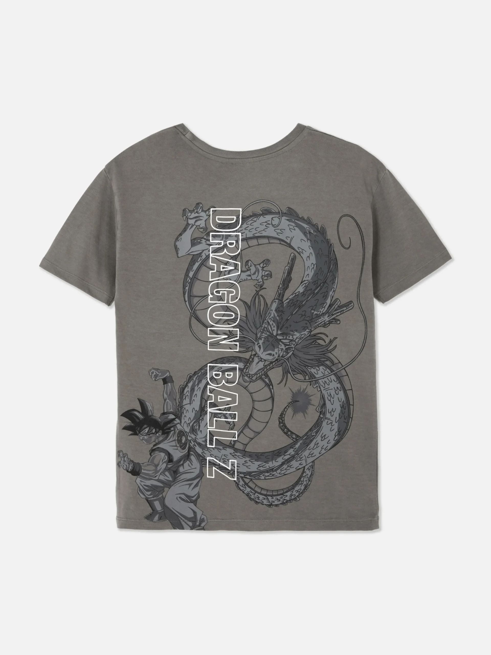Hauts Et T-Shirts|Primark T-shirt Graphique Dragon Ball Z Gris clair
