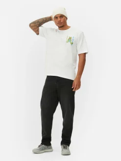 T-Shirts Et Sweat-Shirts À Motifs|Hauts Et T-Shirts|Primark T-shirt Graphique Grateful Dead Blanc