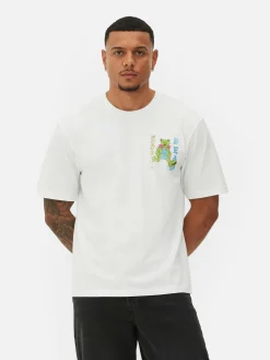 T-Shirts Et Sweat-Shirts À Motifs|Hauts Et T-Shirts|Primark T-shirt Graphique Grateful Dead Blanc