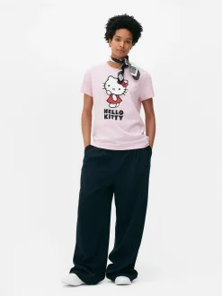Hauts Et T-Shirts|Primark T-shirt Graphique Hello Kitty Rose