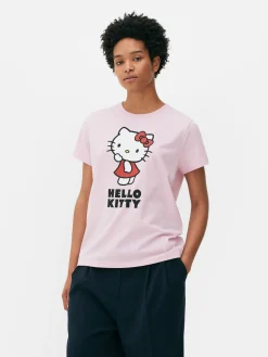 Hauts Et T-Shirts|Primark T-shirt Graphique Hello Kitty Rose