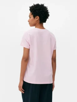 Hauts Et T-Shirts|Primark T-shirt Graphique Hello Kitty Rose