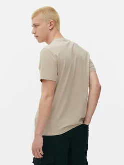 Hauts Et T-Shirts|Primark T-shirt Graphique Japon Grège