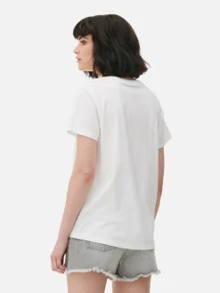 Hauts Et T-Shirts|Primark T-shirt Graphique Keith Haring Blanc