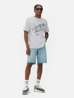 T-Shirts Et Sweat-Shirts À Motifs|Hauts Et T-Shirts|Primark T-shirt Graphique Looney Tunes Gris chiné