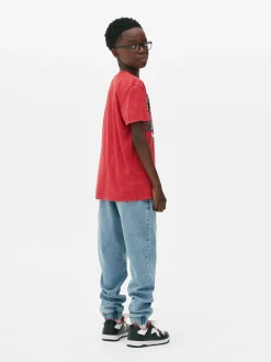 Hauts Et T-Shirts|Primark T-shirt Graphique NBA Chicago Bulls Rouge