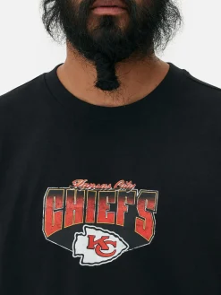 Hauts Et T-Shirts|Primark T-shirt Graphique NFL Kansas City Chiefs Noir