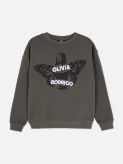 Sweats À Capuche Et Sweat-Shirts|Primark T-shirt Graphique Olivia Rodrigo Anthracite