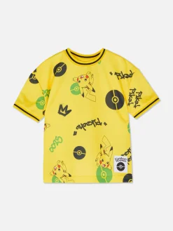 Hauts Et T-Shirts|Primark T-shirt Graphique Pokémon Pikachu Jaune