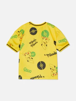Hauts Et T-Shirts|Primark T-shirt Graphique Pokémon Pikachu Jaune