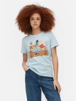 Hauts Et T-Shirts|Primark T-shirt Imprimé Disney Winnie L'ourson Bleu