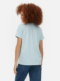 Hauts Et T-Shirts|Primark T-shirt Imprimé Disney Winnie L'ourson Bleu