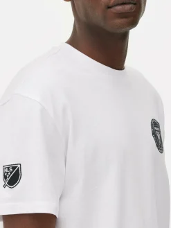 Hauts Et T-Shirts|Primark T-shirt Imprimé Logo Inter Miami CF Blanc