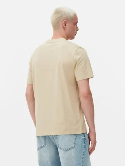 Hauts Et T-Shirts|Primark T-shirt Imprimé New York City Grège