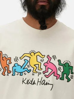 Hauts Et T-Shirts|Primark T-shirt Keith Haring Untitled (Dance) Écru