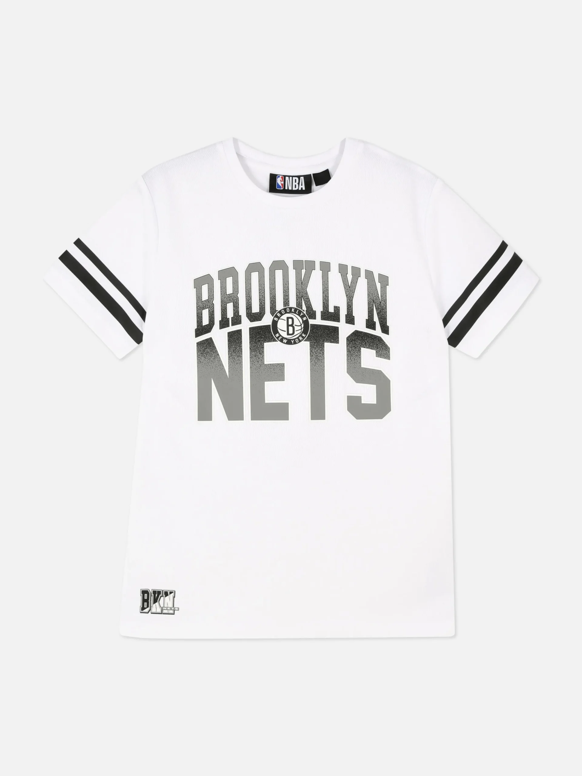 Hauts Et T-Shirts|Primark T-shirt NBA Brooklyn Nets Blanc