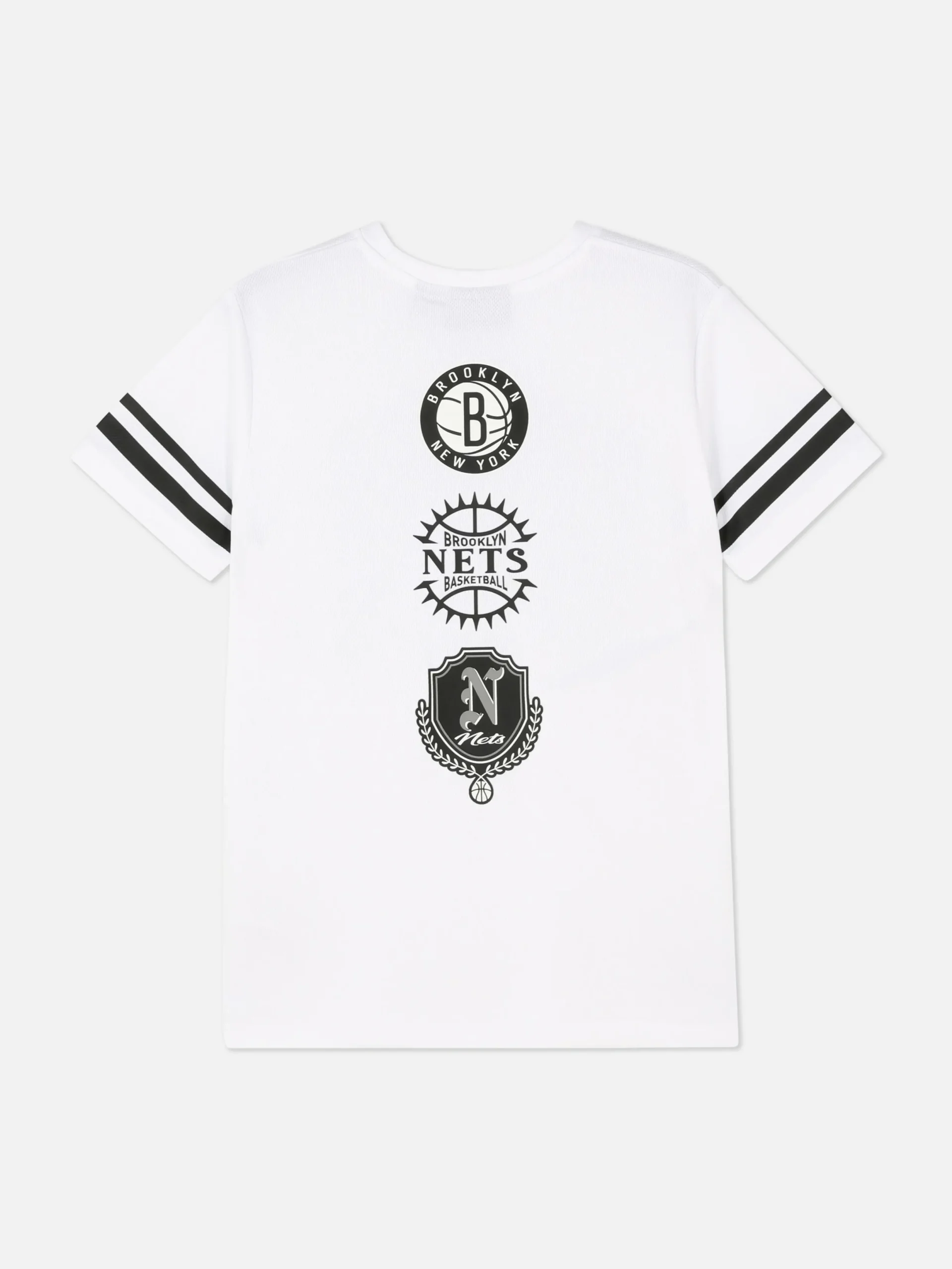 Hauts Et T-Shirts|Primark T-shirt NBA Brooklyn Nets Blanc