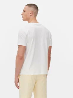 Hauts Et T-Shirts|Primark T-shirt New York 97 Blanc