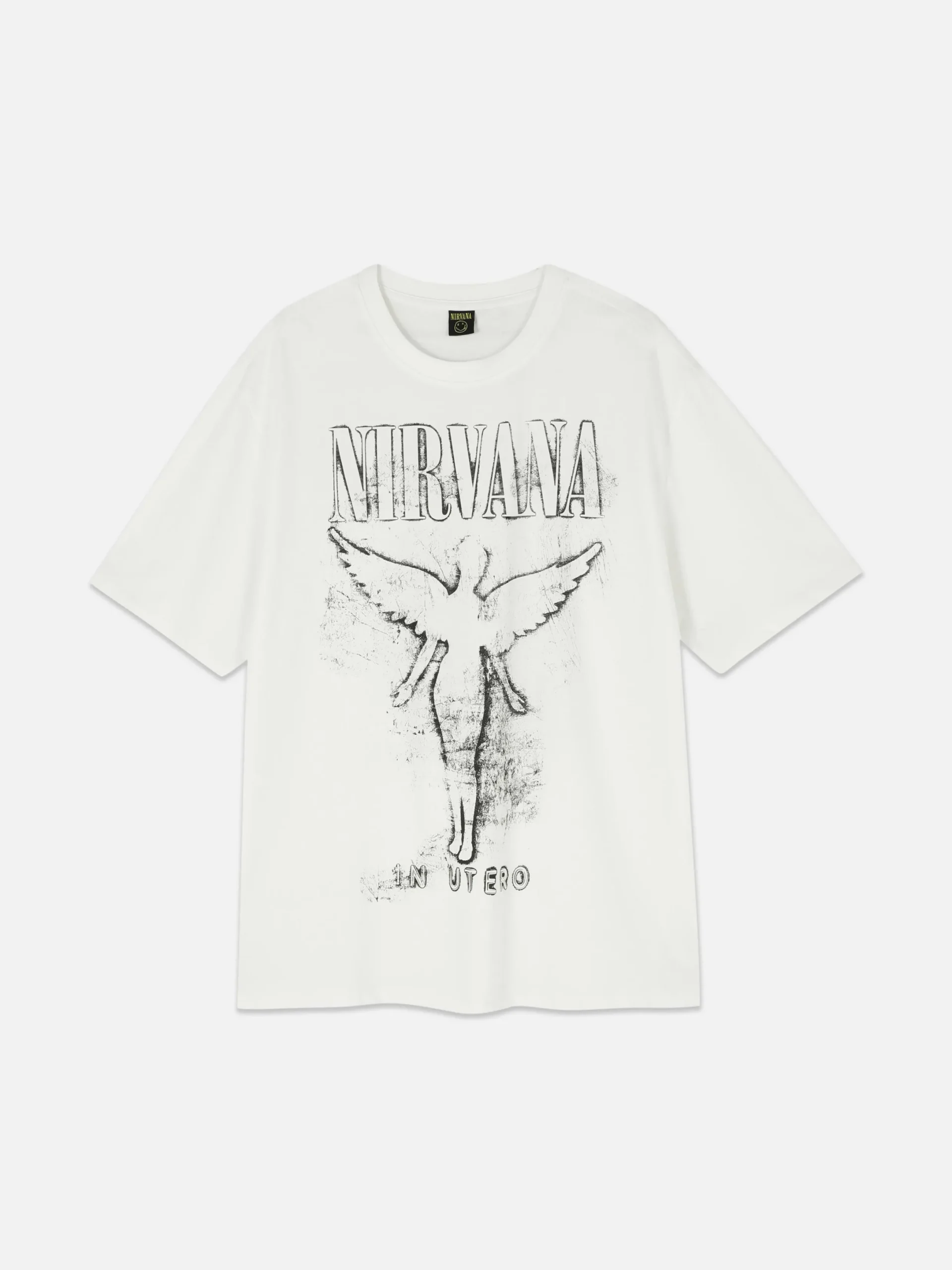 T-Shirts Et Sweat-Shirts À Motifs|Hauts Et T-Shirts|Primark T-shirt Nirvana Tour Écru
