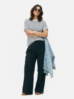 Hauts Et T-Shirts|Primark T-shirt Oversize à Manches Courtes Multicolore