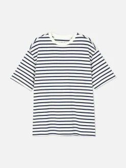 Hauts Et T-Shirts|Primark T-shirt Oversize à Manches Courtes Multicolore