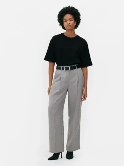 Hauts Et T-Shirts|Primark T-shirt Oversize En Jersey Incontournable Noir