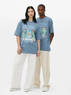 T-Shirts Et Sweat-Shirts À Motifs|Hauts Et T-Shirts|Primark T-shirt Queen Tour Bleu