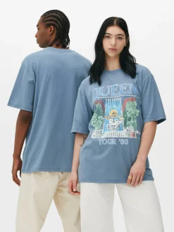 T-Shirts Et Sweat-Shirts À Motifs|Hauts Et T-Shirts|Primark T-shirt Queen Tour Bleu