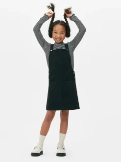 Ensembles Et Tenues|Primark T-shirt Rayé à Manches Longues Et Robe Chasuble Noir