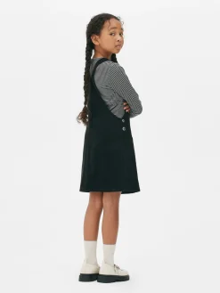 Ensembles Et Tenues|Primark T-shirt Rayé à Manches Longues Et Robe Chasuble Noir