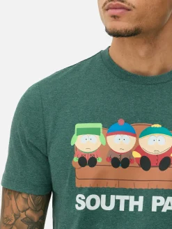 T-Shirts Et Sweat-Shirts À Motifs|Hauts Et T-Shirts|Primark T-shirt South Park Vert