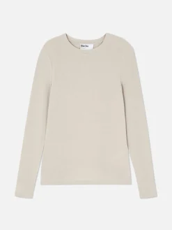 Hauts Et T-Shirts|Primark T-shirt Stretch à Manches Longues Rita Ora Fauve