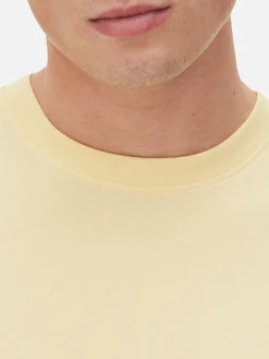 Hauts Et T-Shirts|Primark T-shirt Stretch Classique Jaune