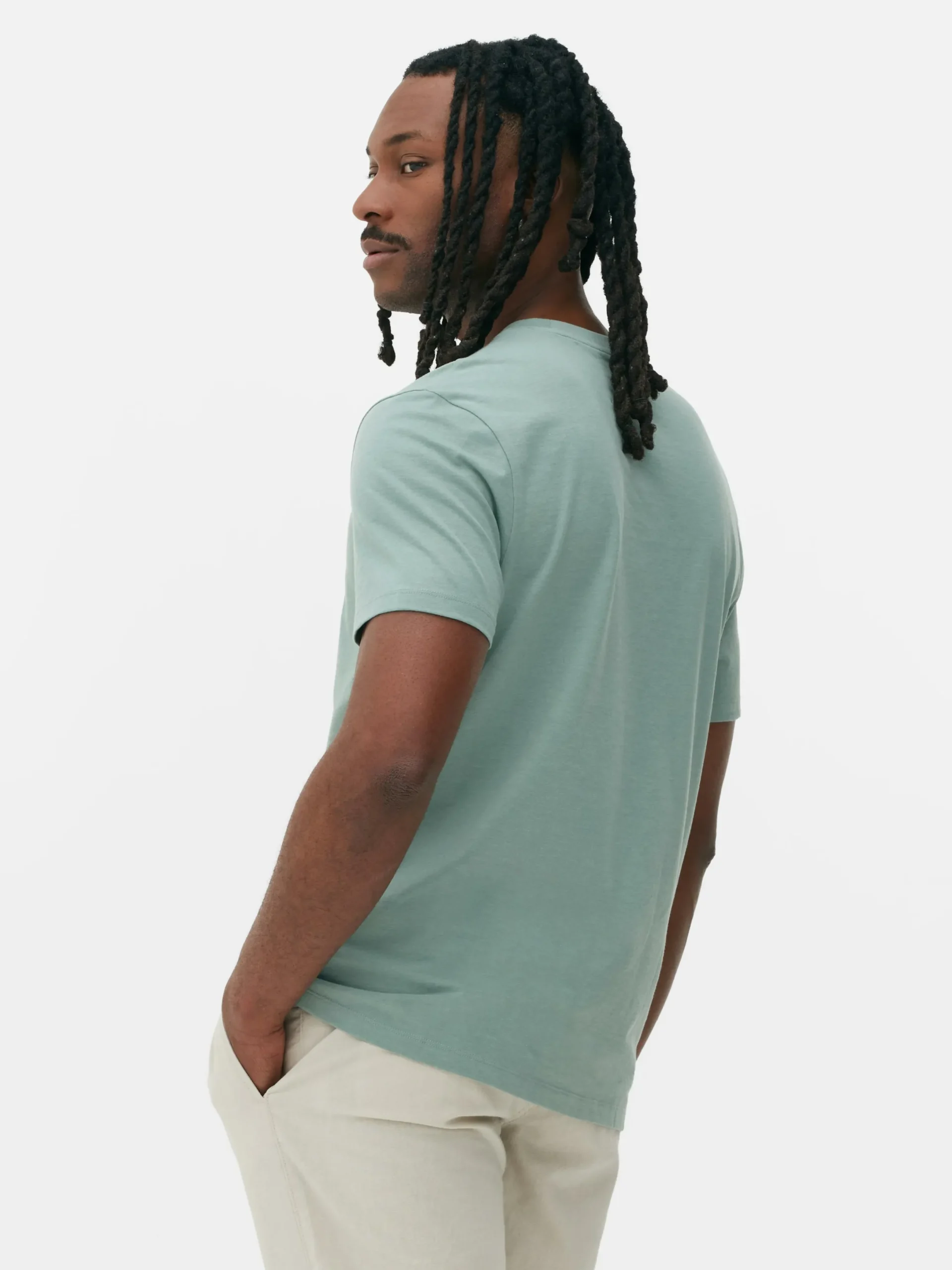 Hauts Et T-Shirts|Primark T-shirt Style Universitaire Chicago Vert