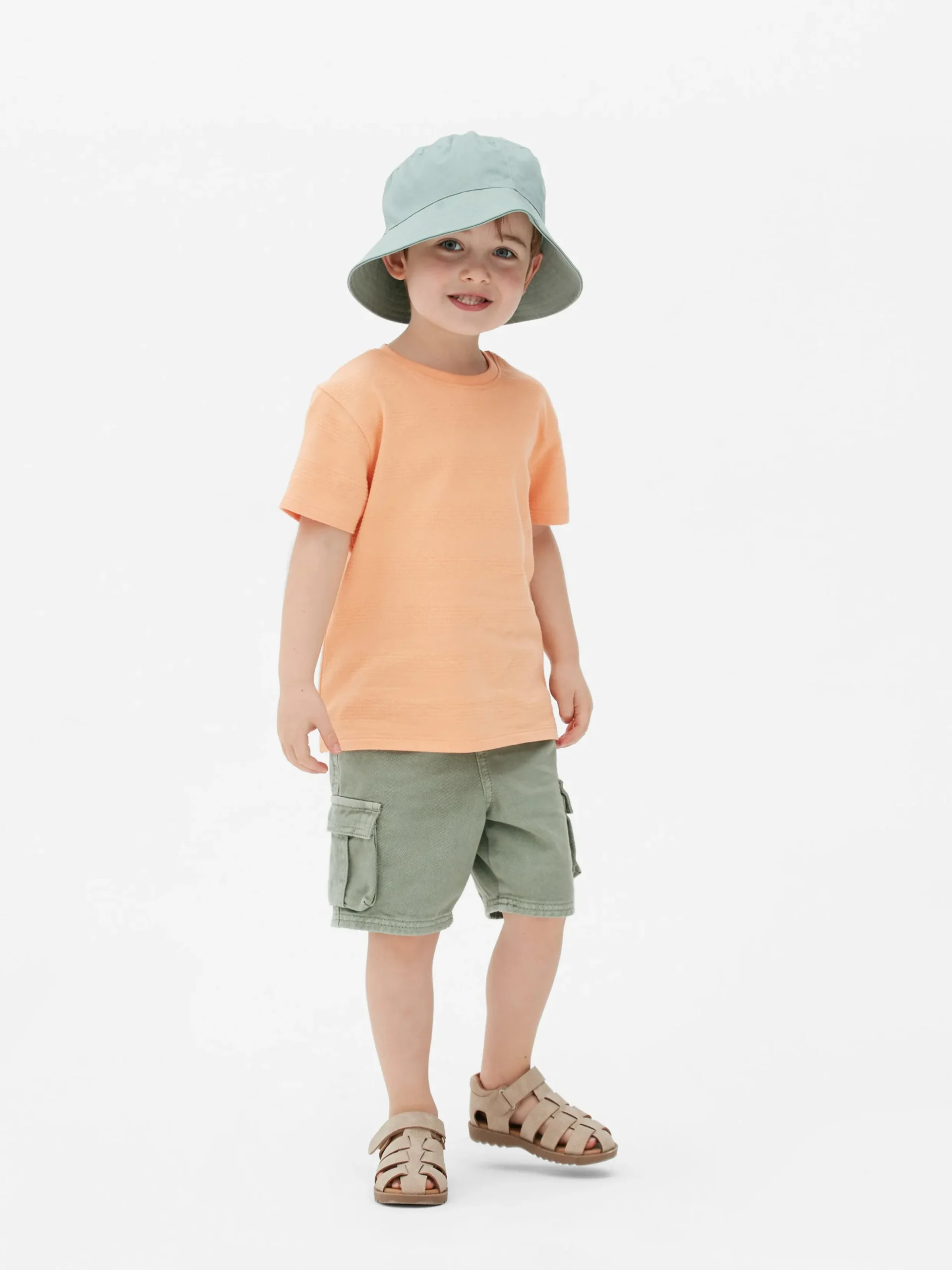 Hauts Et T-Shirts|Primark T-shirt Texturé à Rayures Corail