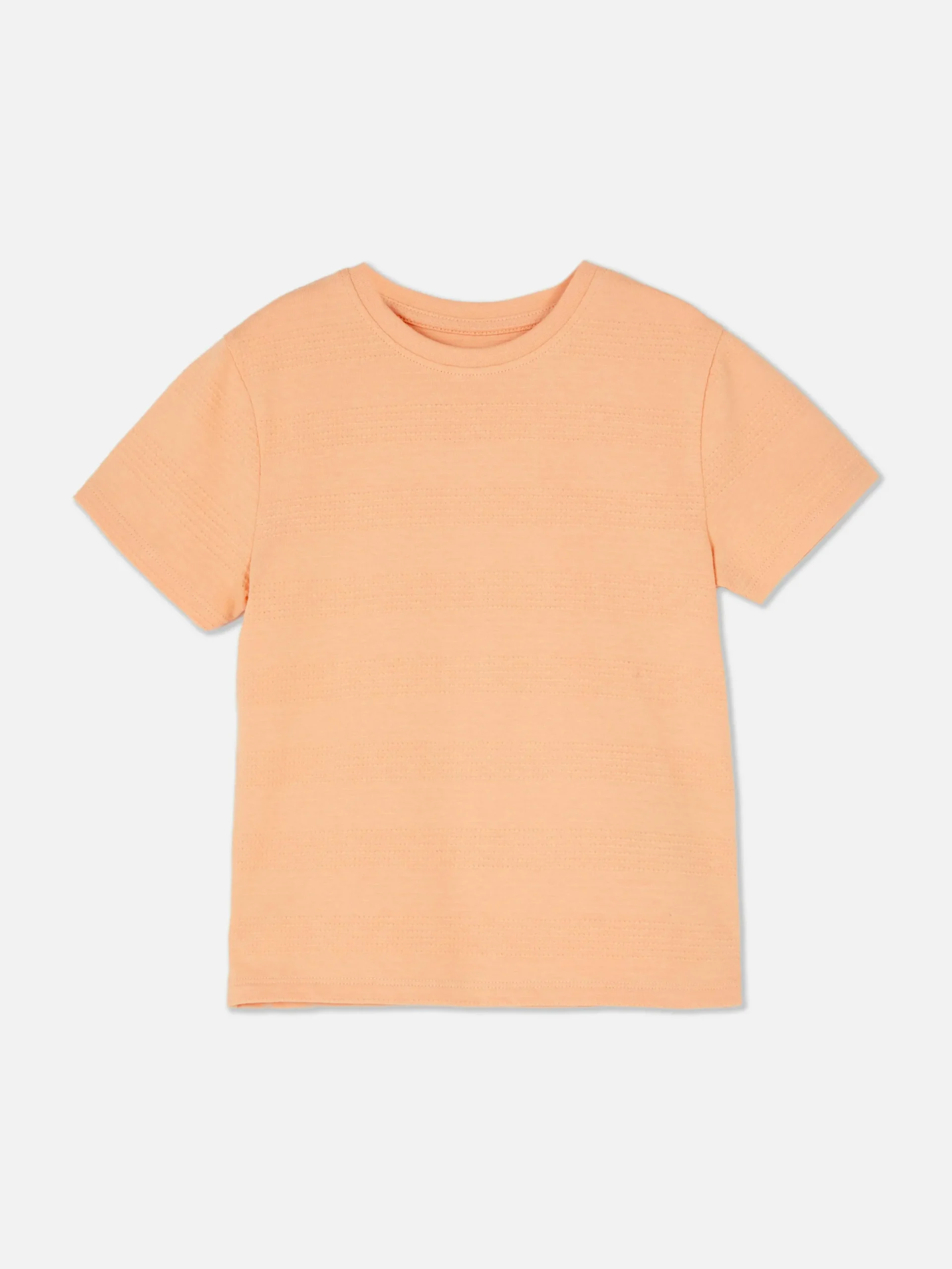 Hauts Et T-Shirts|Primark T-shirt Texturé à Rayures Corail