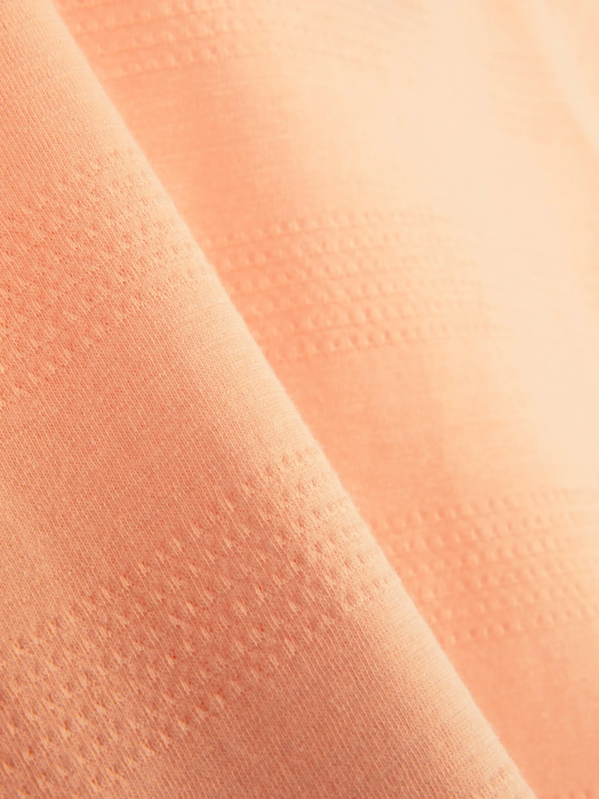 Hauts Et T-Shirts|Primark T-shirt Texturé à Rayures Corail