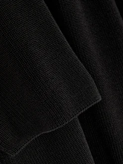 Hauts Et T-Shirts|Primark T-shirt Tricoté à Col Rond Noir