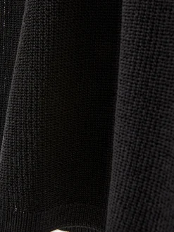 Hauts Et T-Shirts|Primark T-shirt Tricoté à Col Rond Noir