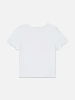 Hauts Et T-Shirts|Primark T-shirt Vincent Van Gogh Les Tournesols Blanc