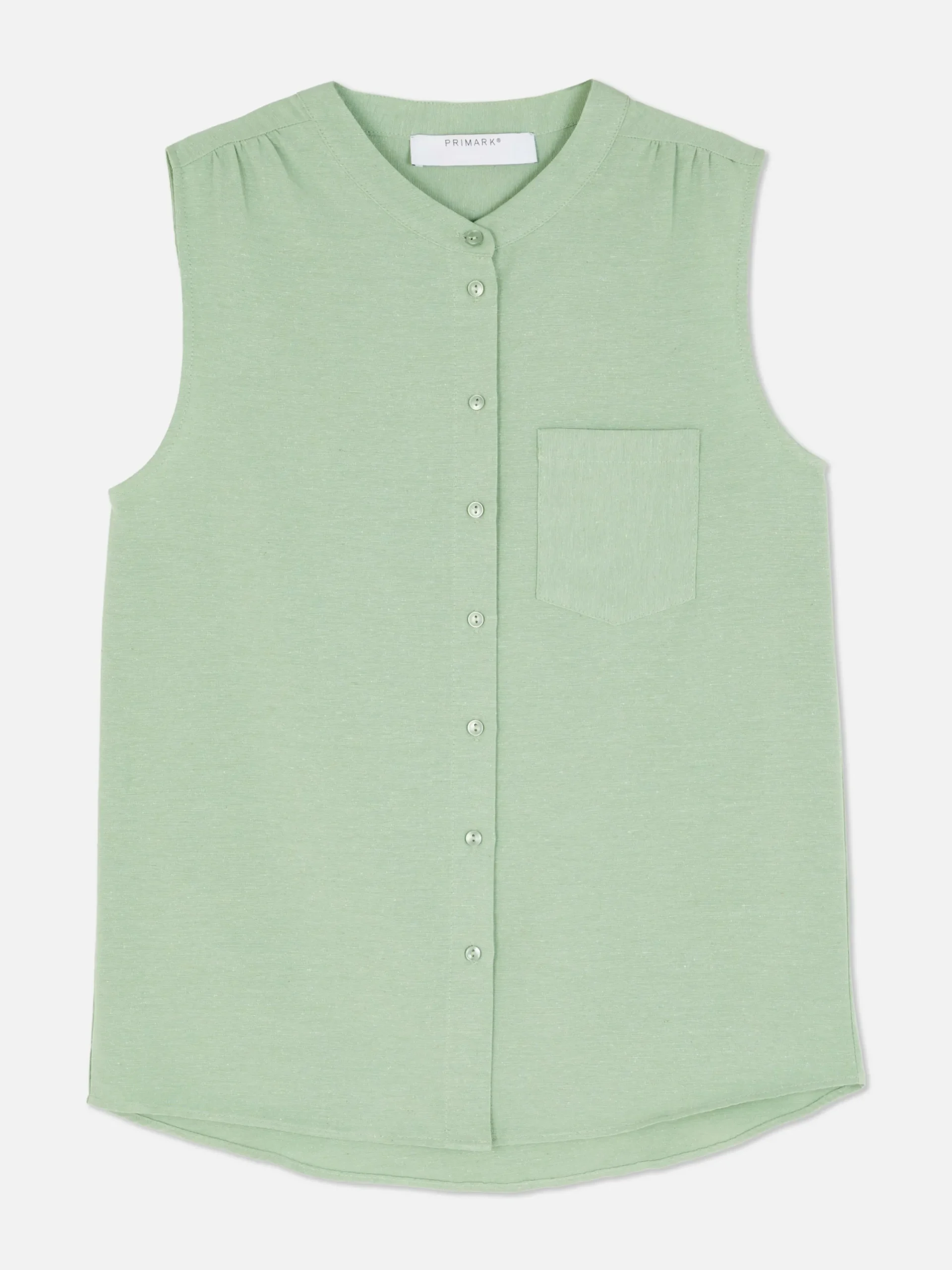 Chemises Et Blouses|Primark Tunique Sans Manches Vert
