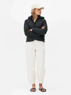 Manteaux Et Vestes|Primark Une Doudoune Rembourrée à Capuche Super Légère Noir 2