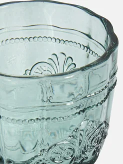 Art De La Table|Primark Verre à Vin à Motifs En Relief Vert